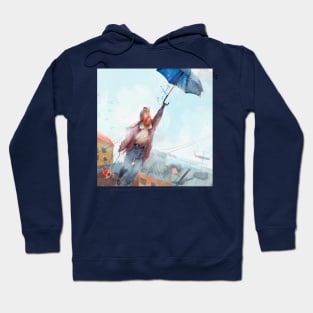 Flying Umbrella Hoodie